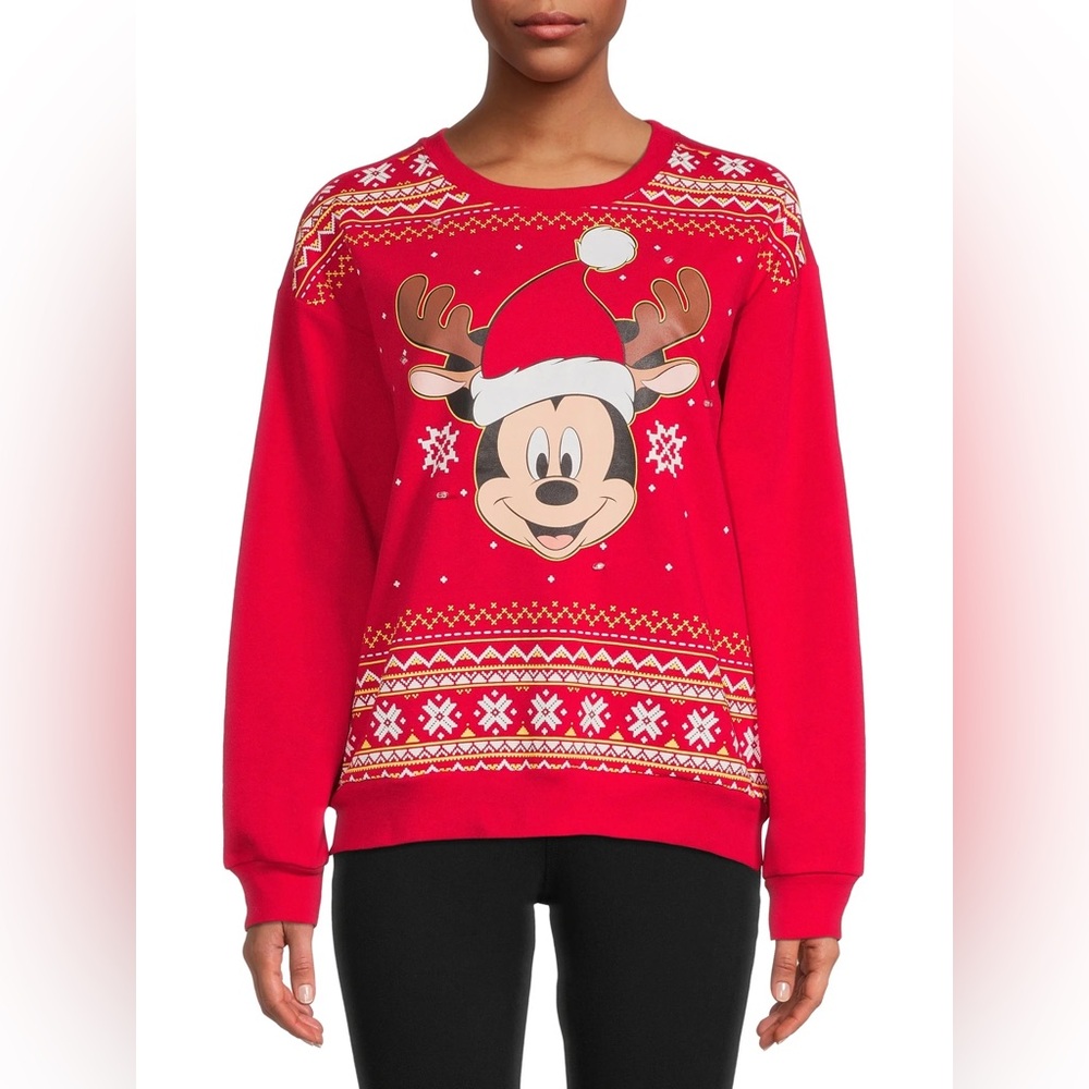 DISNEYMICKEY MOUSE LIGHT UP HOLIDAY SWEATER